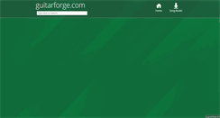 Desktop Screenshot of guitarforge.com