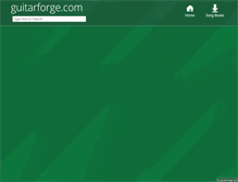Tablet Screenshot of guitarforge.com